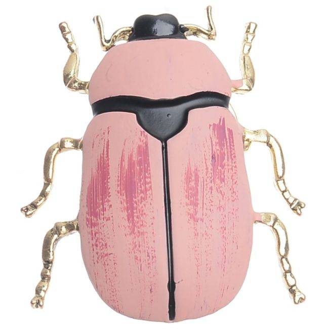 BROCHE IMÁN INSECTO METAL ESMALTE MATE