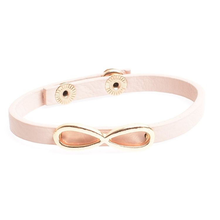 PULSERA IMI. CUERO INFINITY