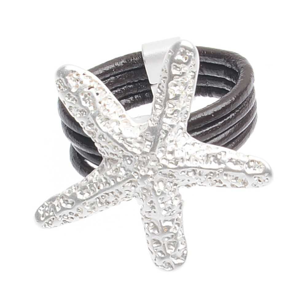 METAL STARFISH METAL RING