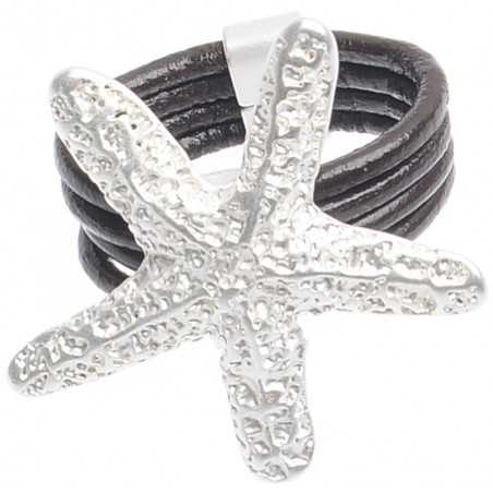 METAL STARFISH METAL RING