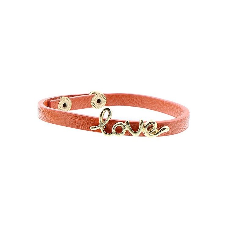 IMI BRACELET. LOVE LEATHER
