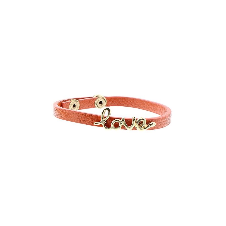 IMI BRACELET. LOVE LEATHER