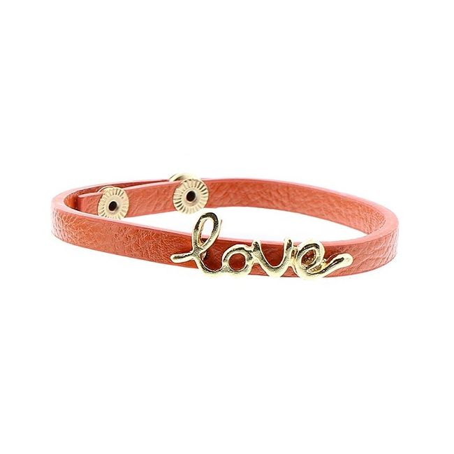 IMI BRACELET. LOVE LEATHER