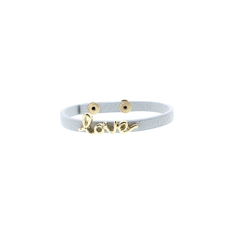 IMI BRACELET. LOVE LEATHER