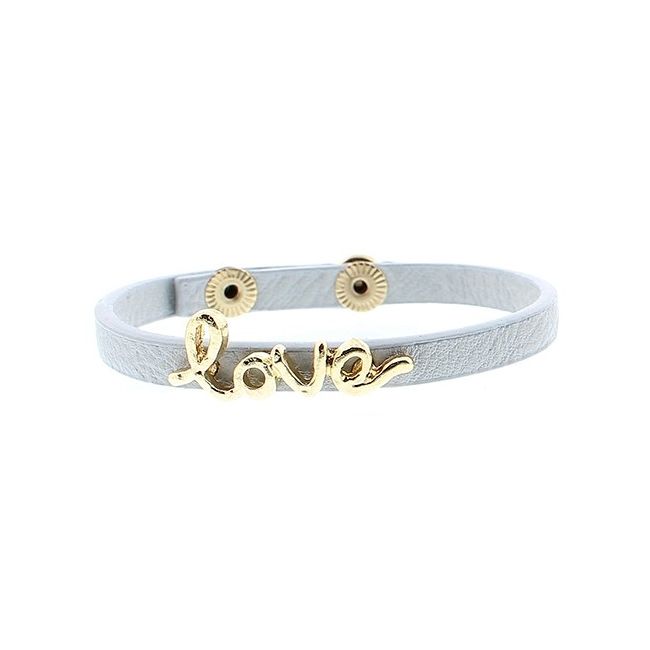 IMI BRACELET. LOVE LEATHER