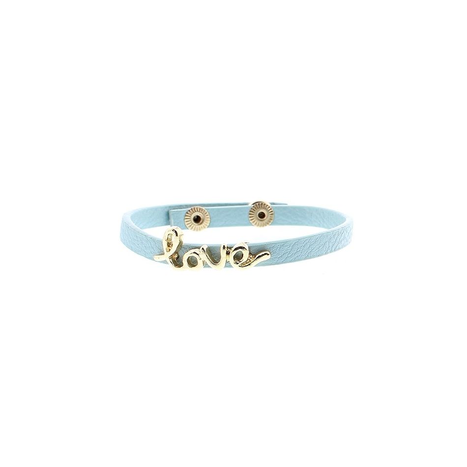 IMI BRACELET. LOVE LEATHER