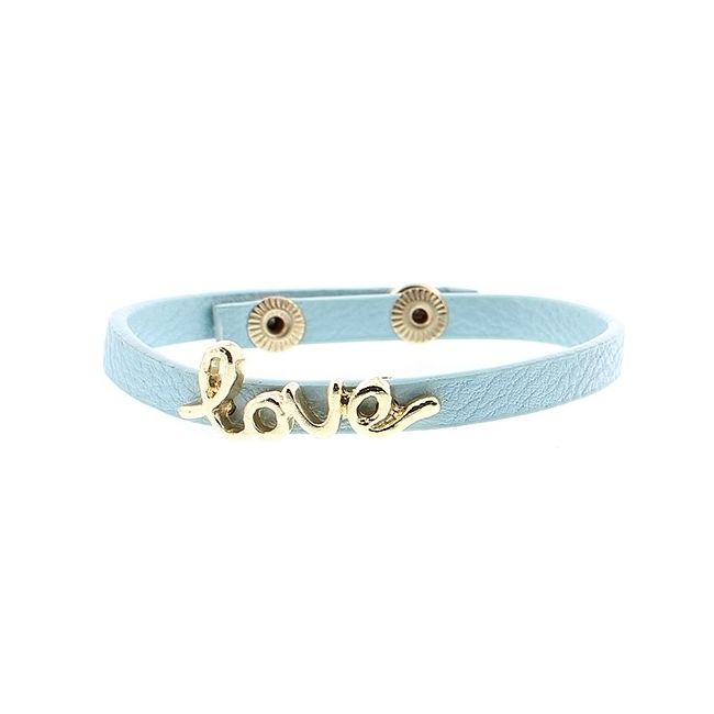 IMI BRACELET. LOVE LEATHER
