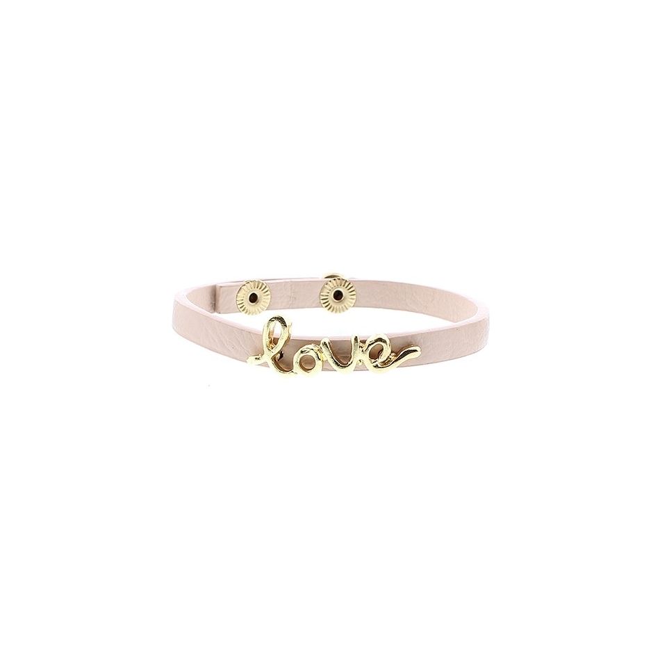 IMI BRACELET. LOVE LEATHER