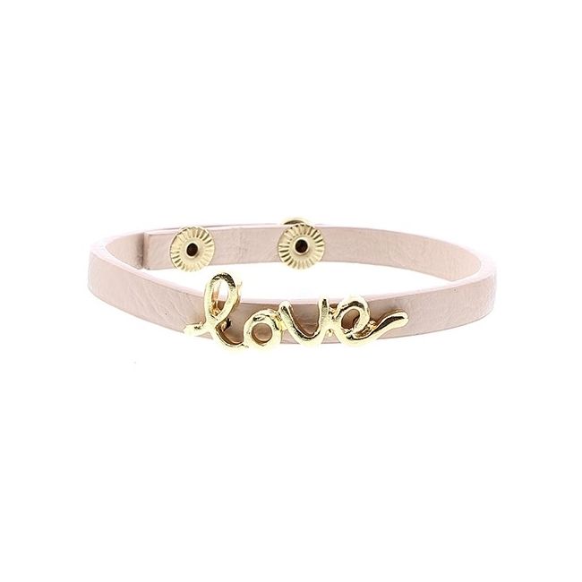IMI BRACELET. LOVE LEATHER