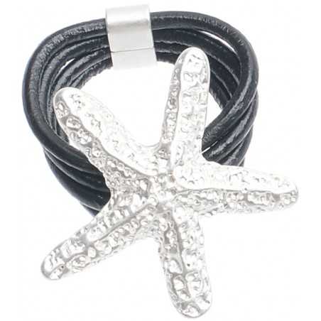 METAL STARFISH METAL RING