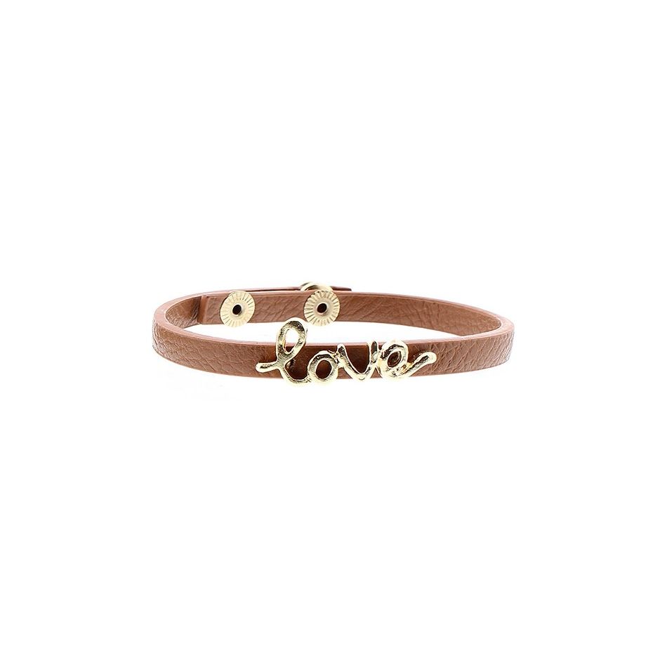 IMI BRACELET. LOVE LEATHER