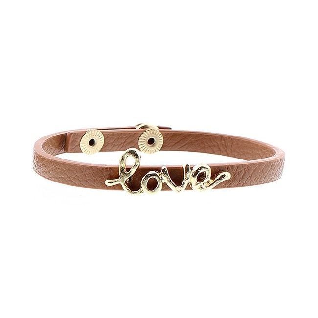 IMI BRACELET. LOVE LEATHER