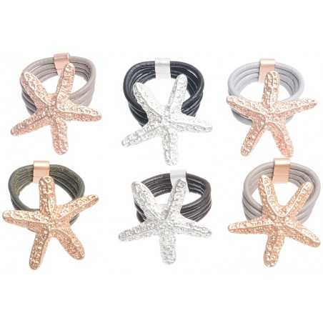 METAL STARFISH METAL RING