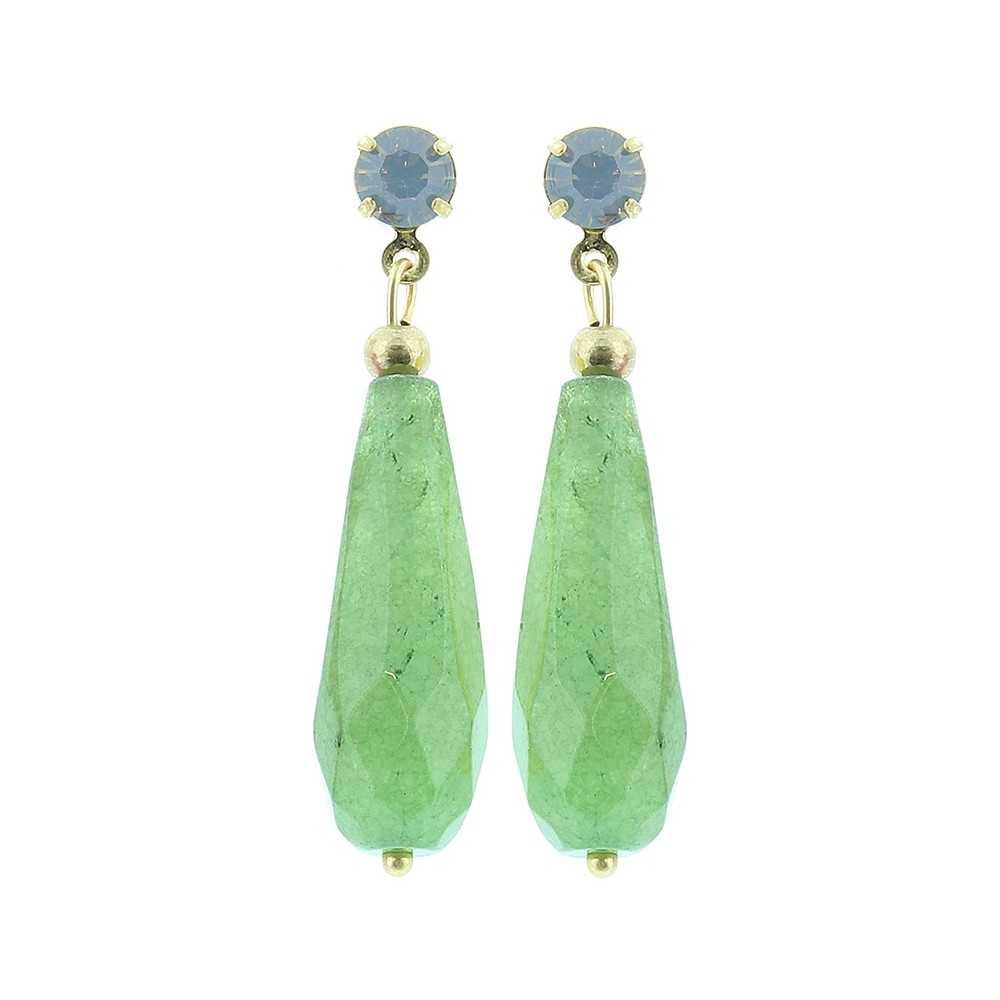 PENDIENTES COLGANTE PIEDRA