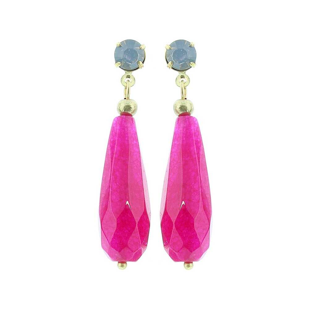 PENDIENTES COLGANTE PIEDRA