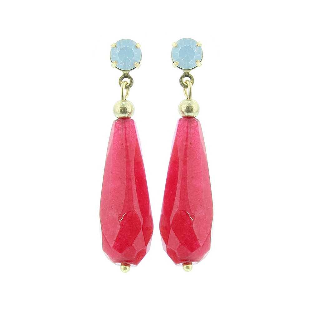 PENDIENTES COLGANTE PIEDRA