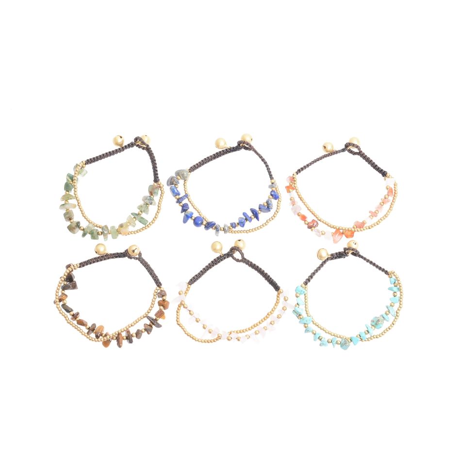 STONE ETHNIC BRACELET