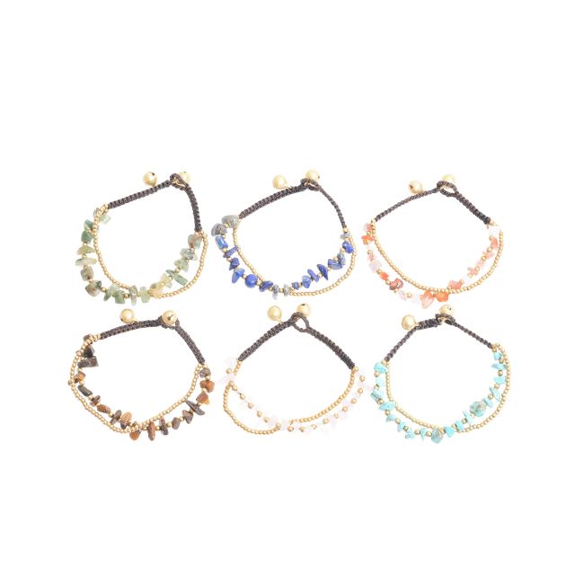 STONE ETHNIC BRACELET