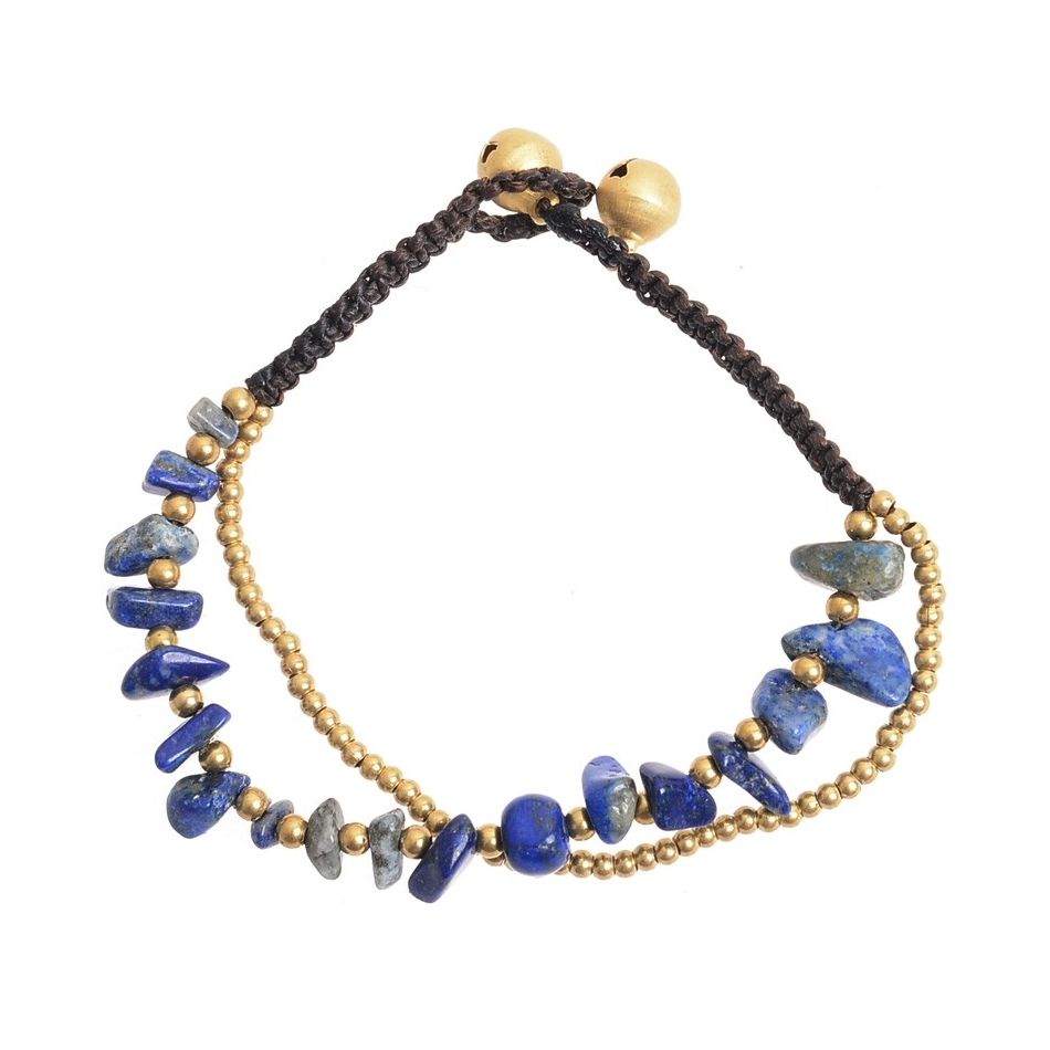 PULSERA  ÉTNICA PIEDRAS