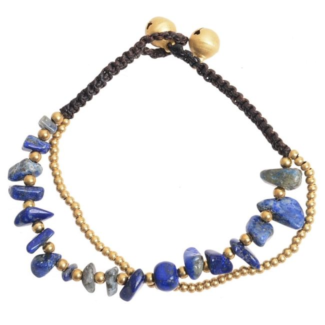 PULSERA  ÉTNICA PIEDRAS