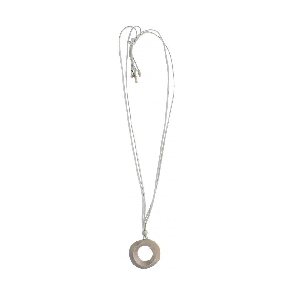COLLAR LARGO ANTELINA COLGANTE ANILLA ANCHA