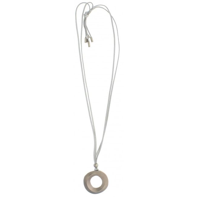COLLAR LARGO ANTELINA COLGANTE ANILLA ANCHA
