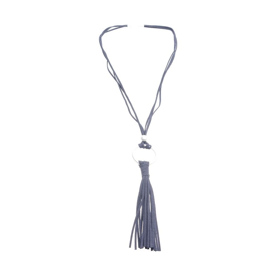 COLLAR LARGO ANTELINA COLGANTE FLECO