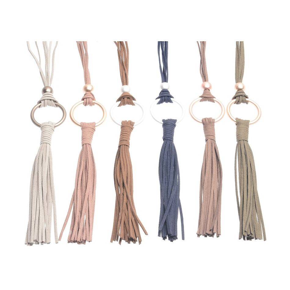 COLLAR LARGO ANTELINA COLGANTE FLECO