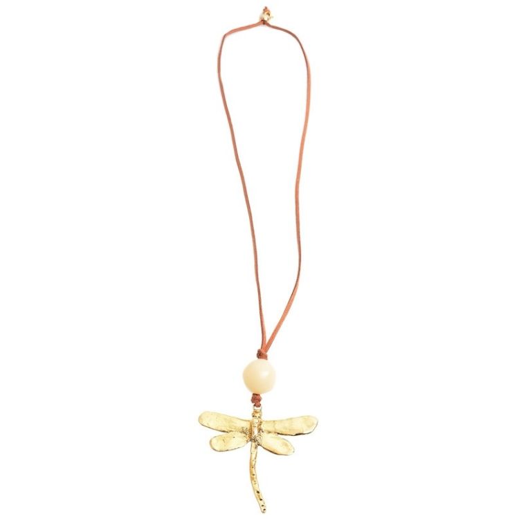 LONG PENDANT NECKLACE DRAGON-FLY 2