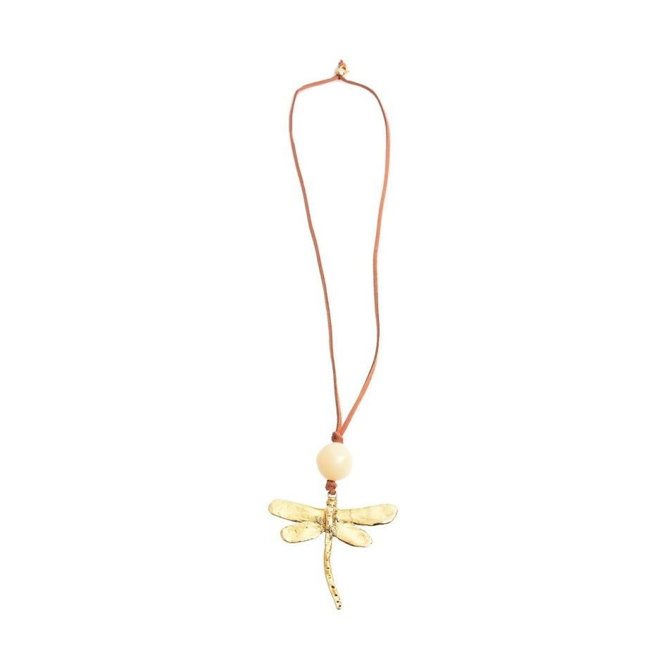 LONG PENDANT NECKLACE DRAGON-FLY