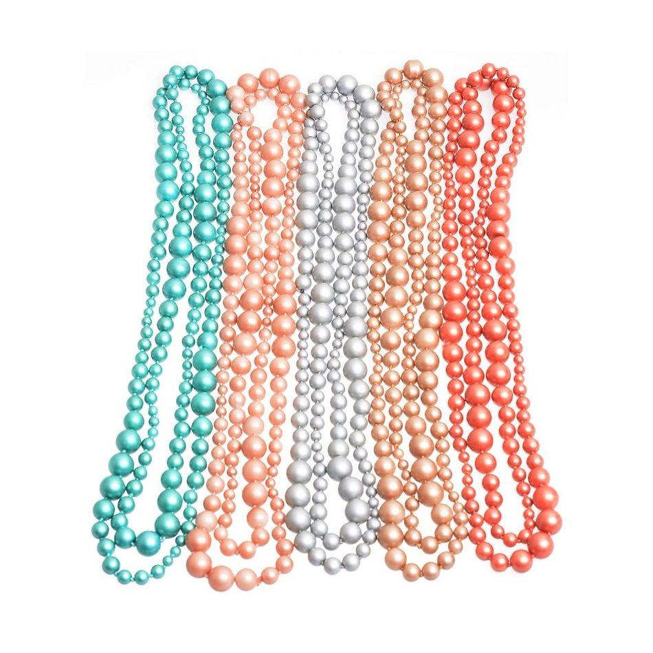 COLLAR LARGO BOLAS