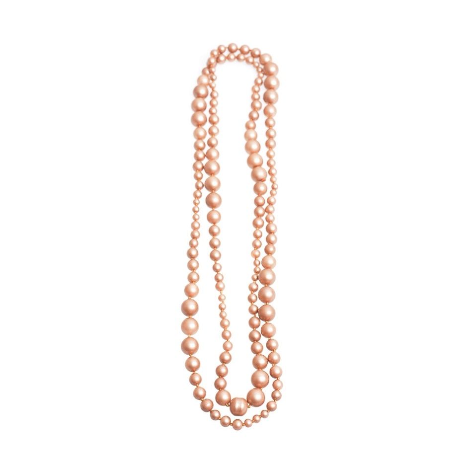 COLLAR LARGO BOLAS