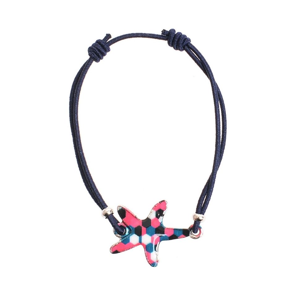 PULSERA GOMITA METAL ESMALTE