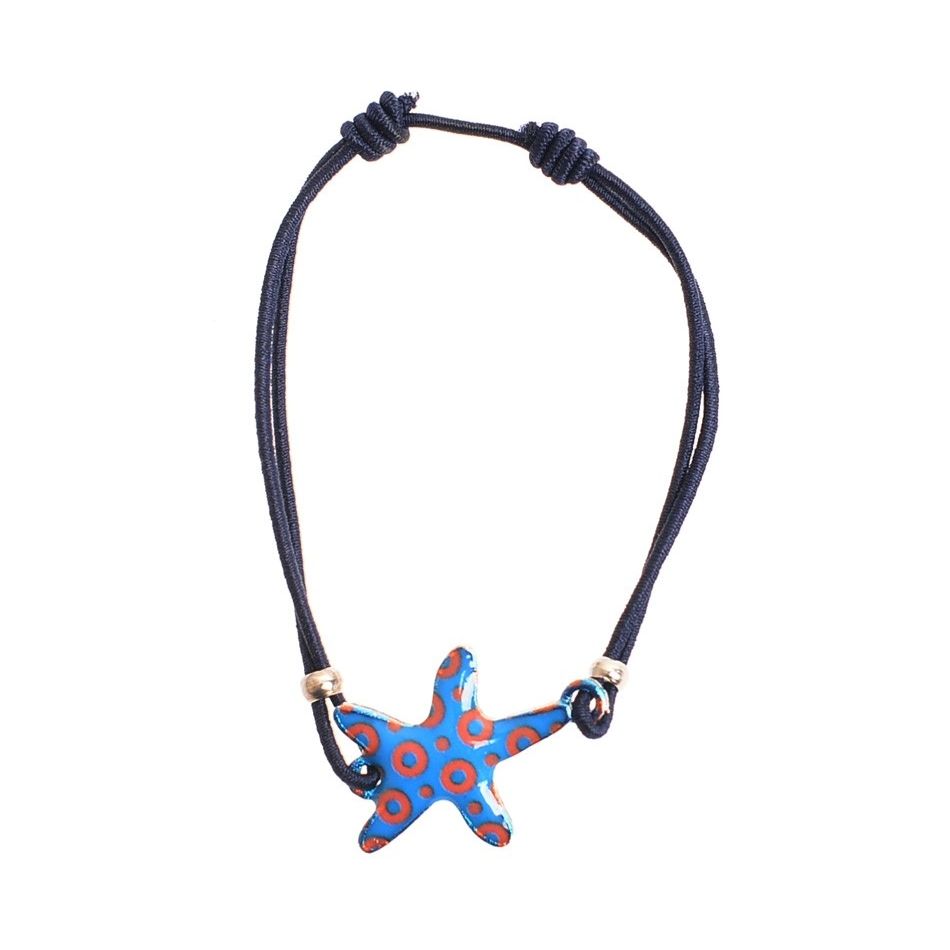 PULSERA GOMITA METAL ESMALTE