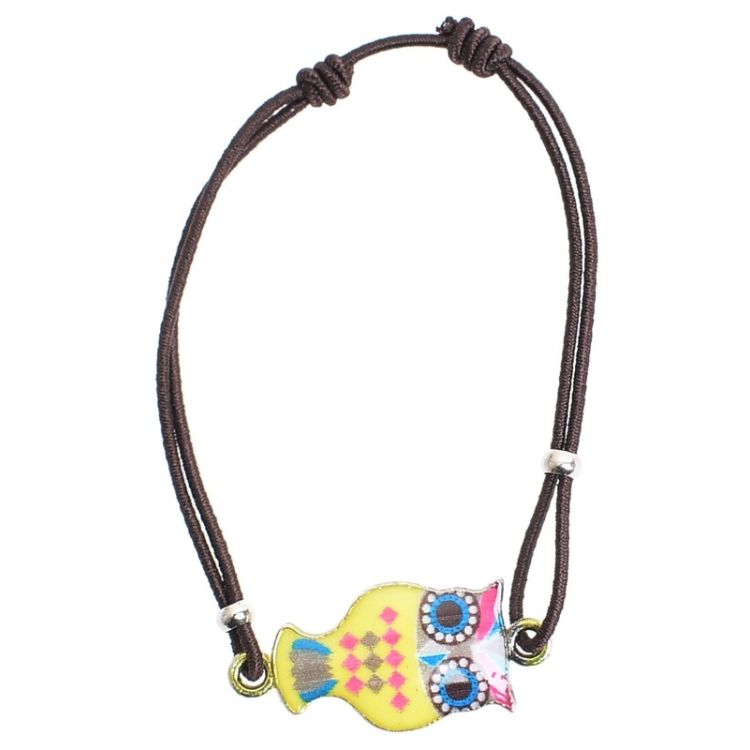 PULSERA GOMITA METAL ESMALTE