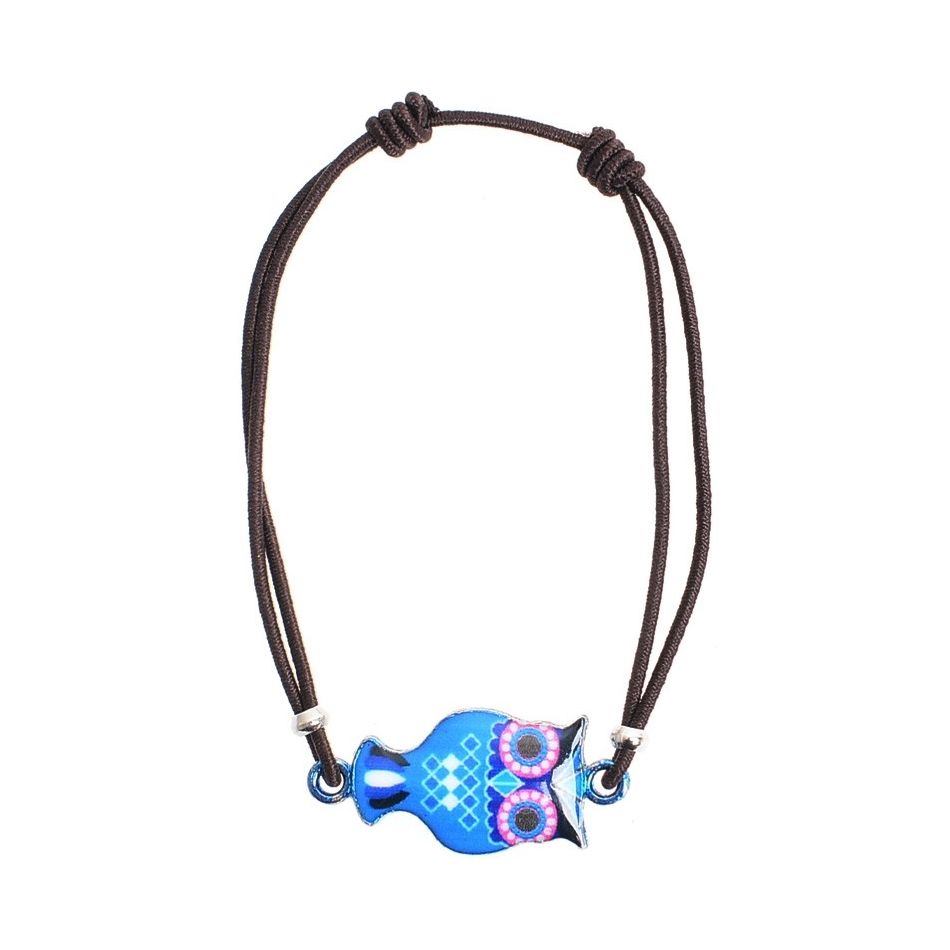 ENAMEL METAL ELASTIC BRACELET