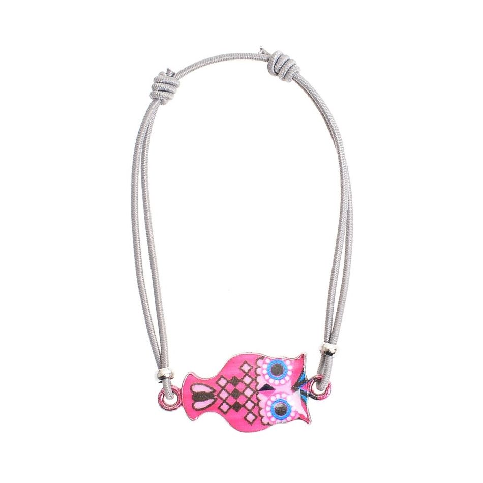 PULSERA GOMITA METAL ESMALTE