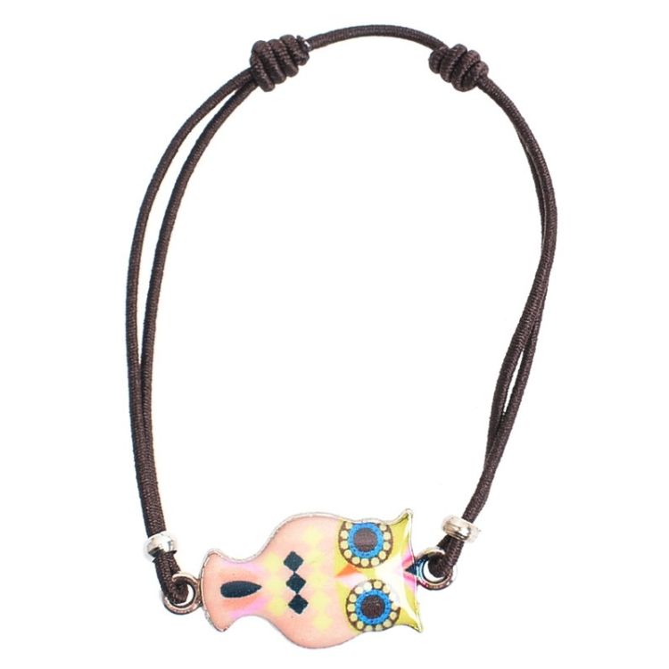 PULSERA GOMITA METAL ESMALTE 2