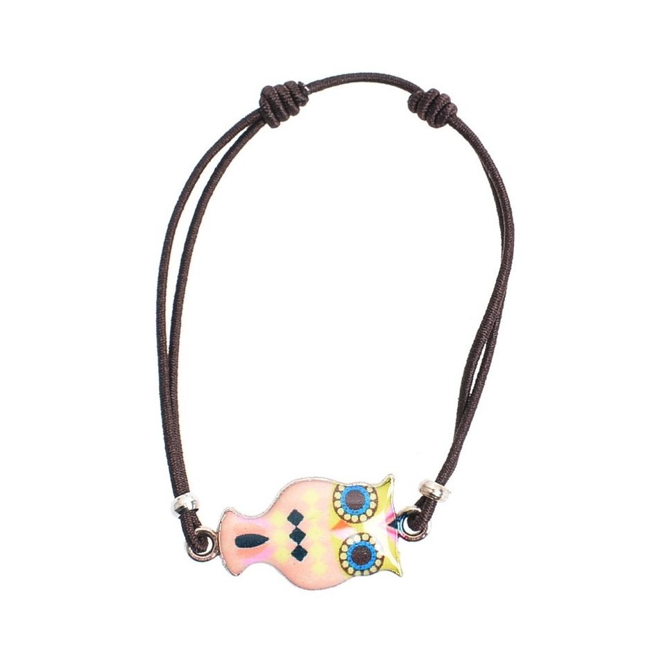 PULSERA GOMITA METAL ESMALTE