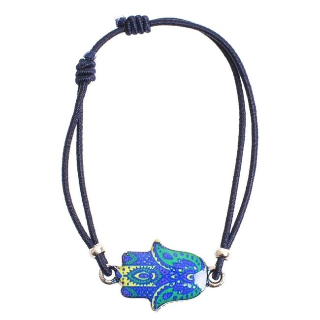 PULSERA GOMITA METAL ESMALTE