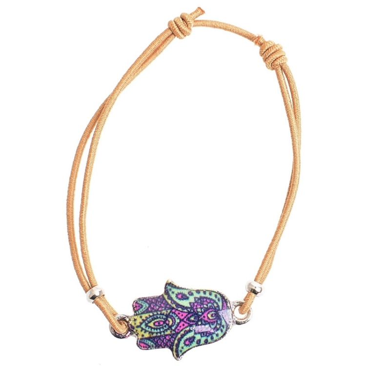 ENAMEL METAL ELASTIC BRACELET 2