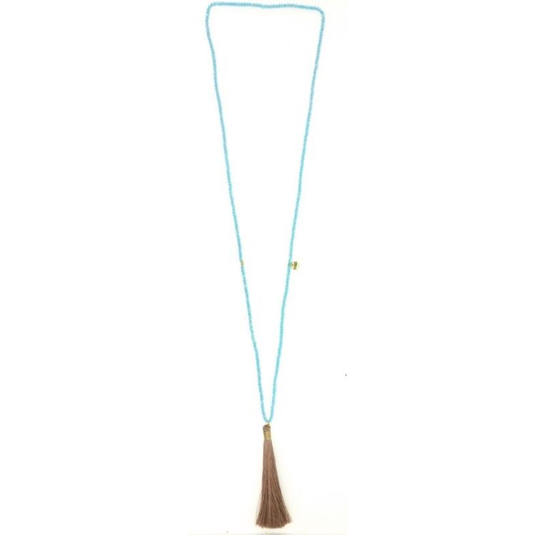 LONG PENDANT NECKLACE FRINGE