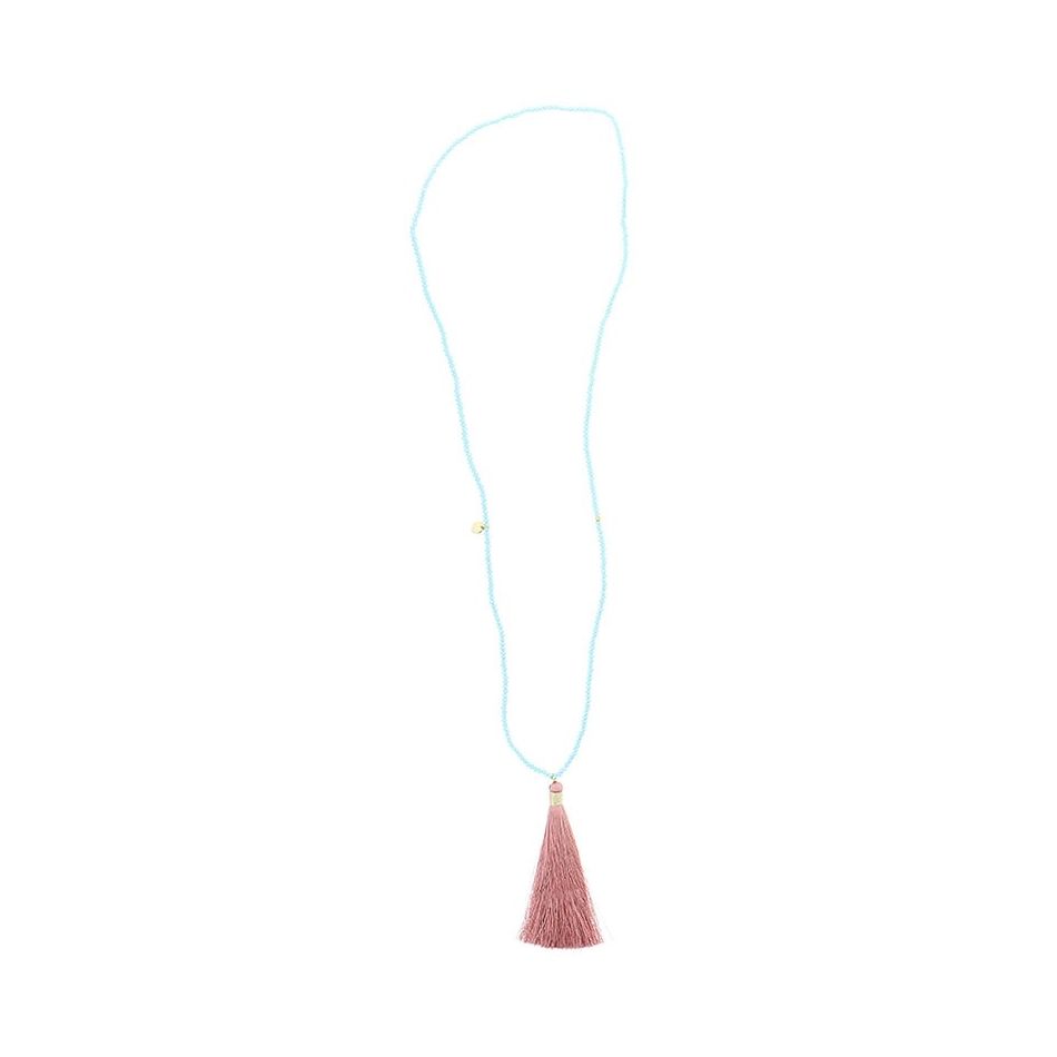 LONG PENDANT NECKLACE FRINGE