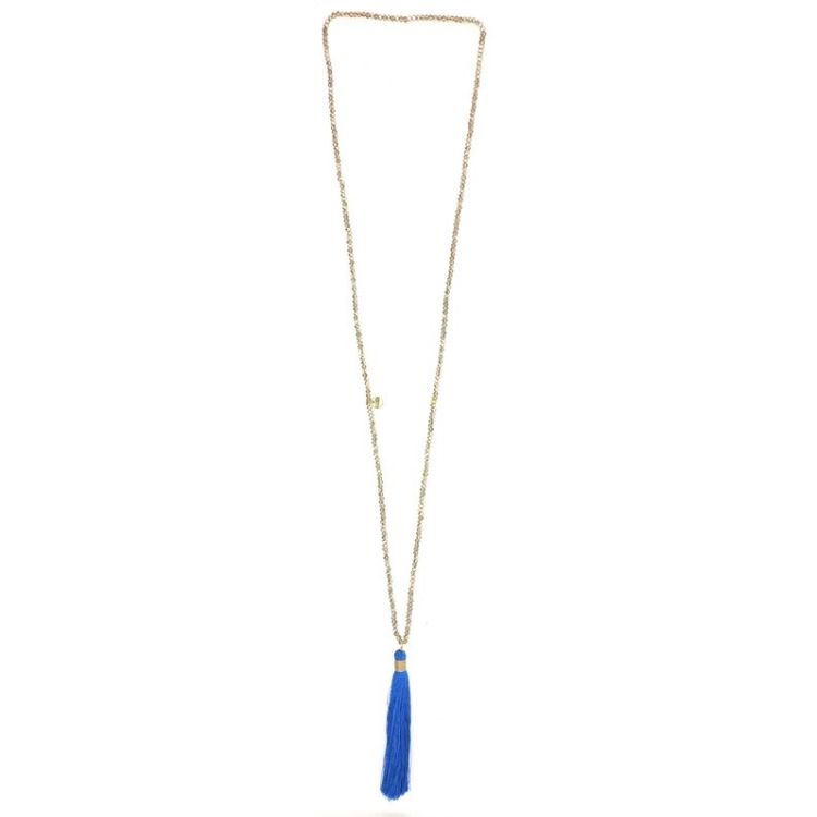 LONG PENDANT NECKLACE FRINGE