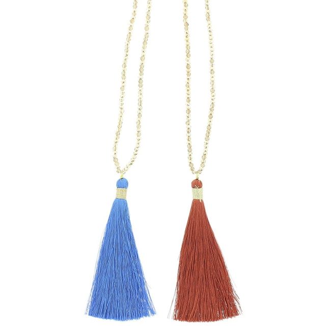 COLLAR LARGO COLG. FLECO