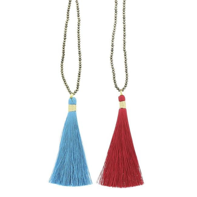 COLLAR LARGO COLG. FLECO
