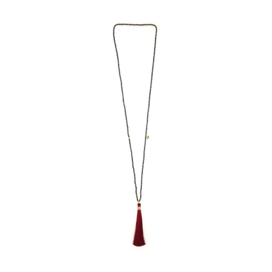 LONG PENDANT NECKLACE FRINGE