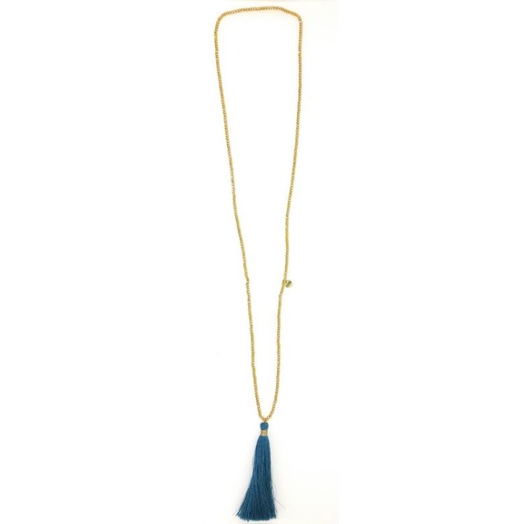 LONG PENDANT NECKLACE FRINGE
