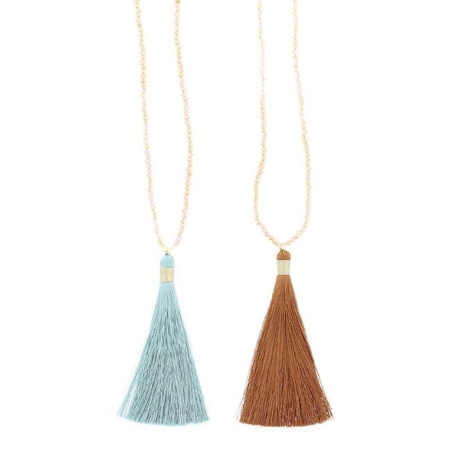 COLLAR LARGO COLG. FLECO