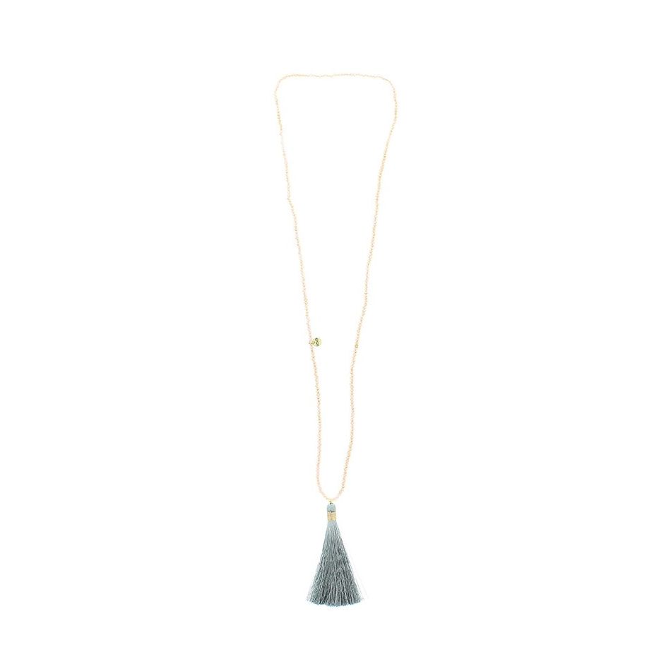 LONG PENDANT NECKLACE FRINGE